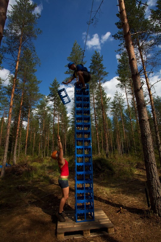 Turns out that crate stacking isn’t just an Australian Scout thing!
