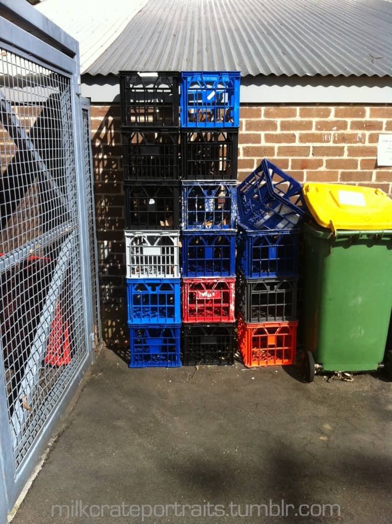 Crate stack