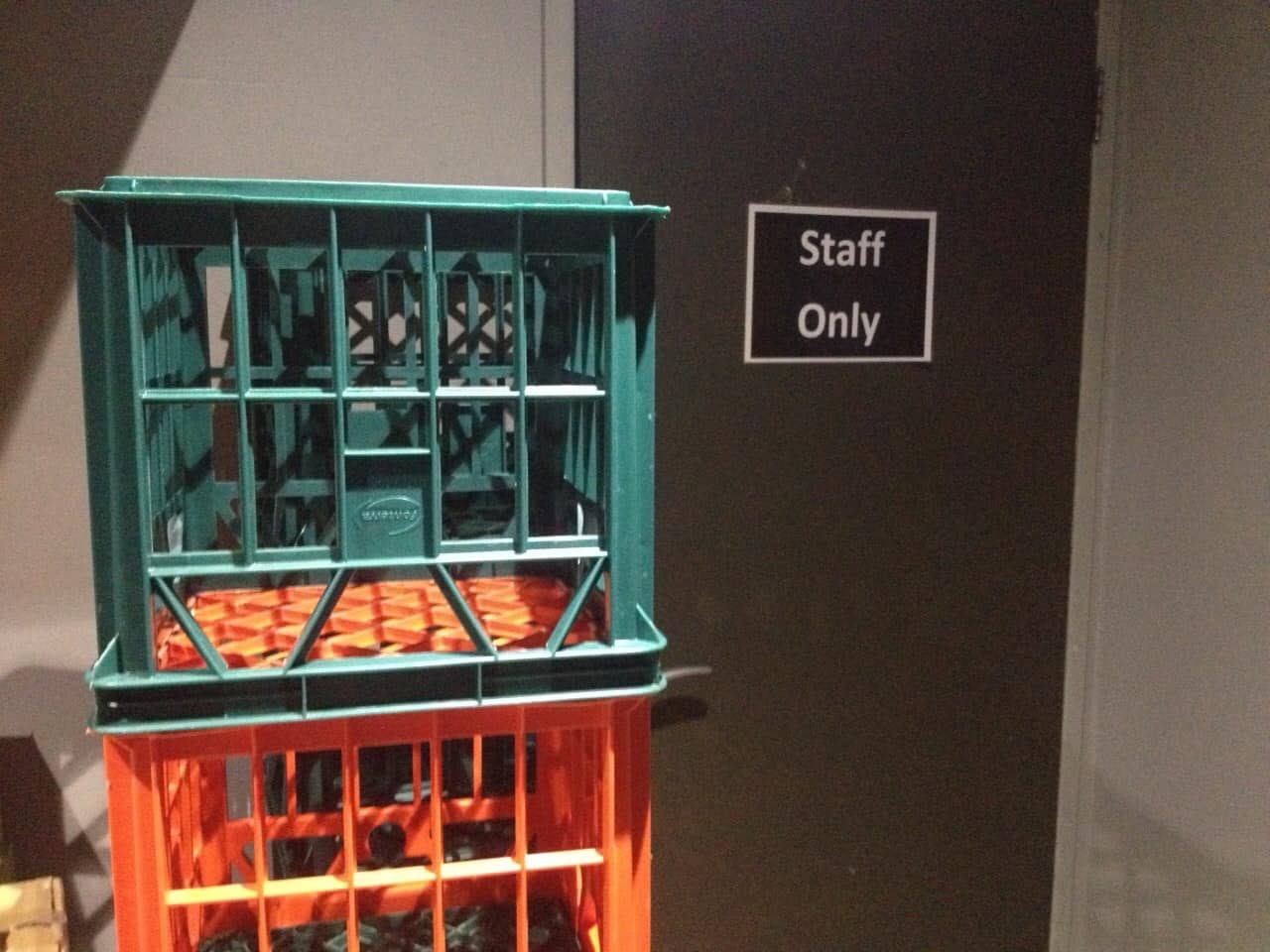 Staff only.