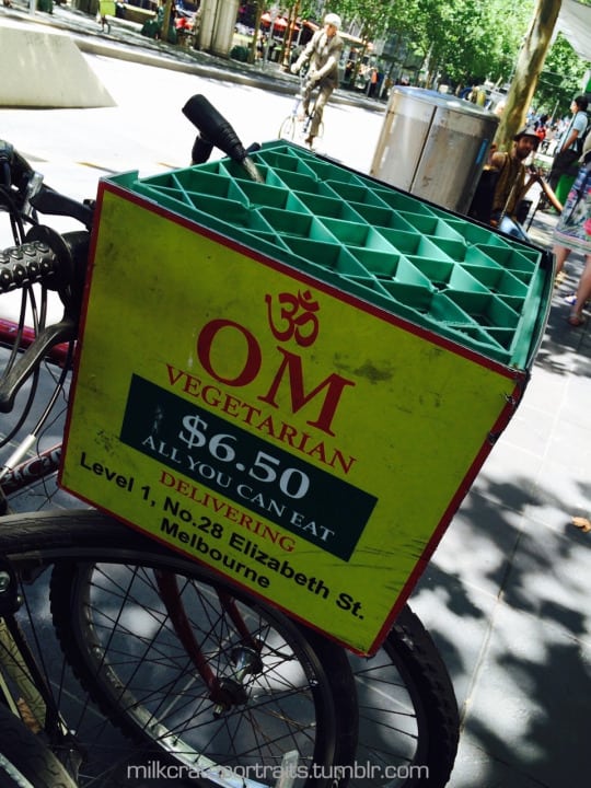 Bike ad crate