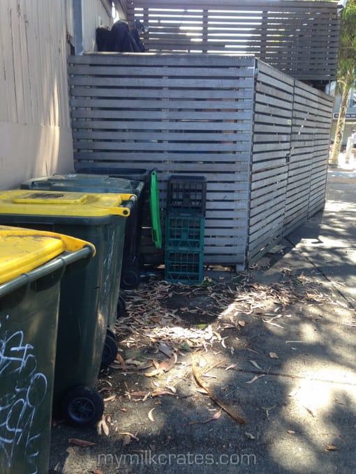 Out with the rubbish