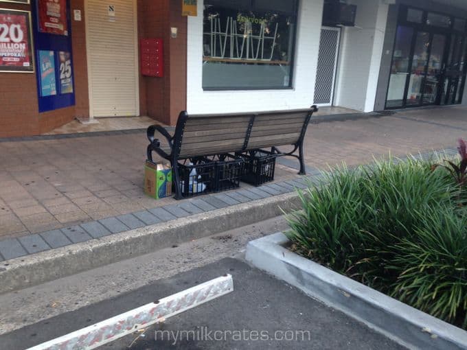 Under the bench