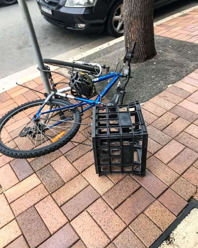 Dead bike crate