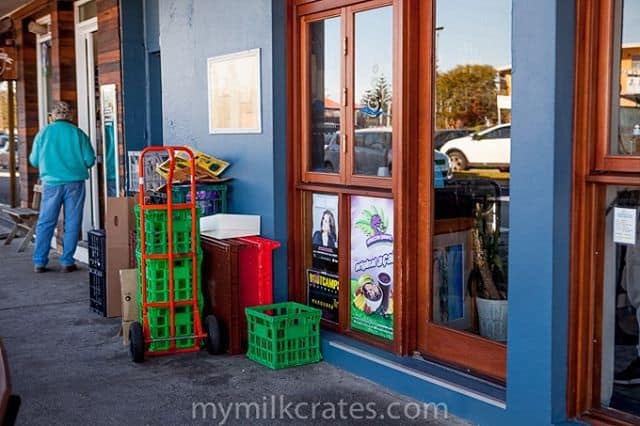 Cafe crates