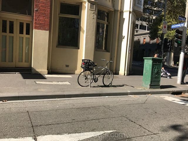 plastic bike crate