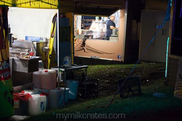 Food truck crates