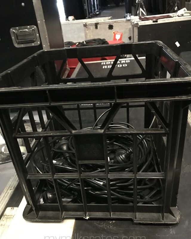 Backstage crate