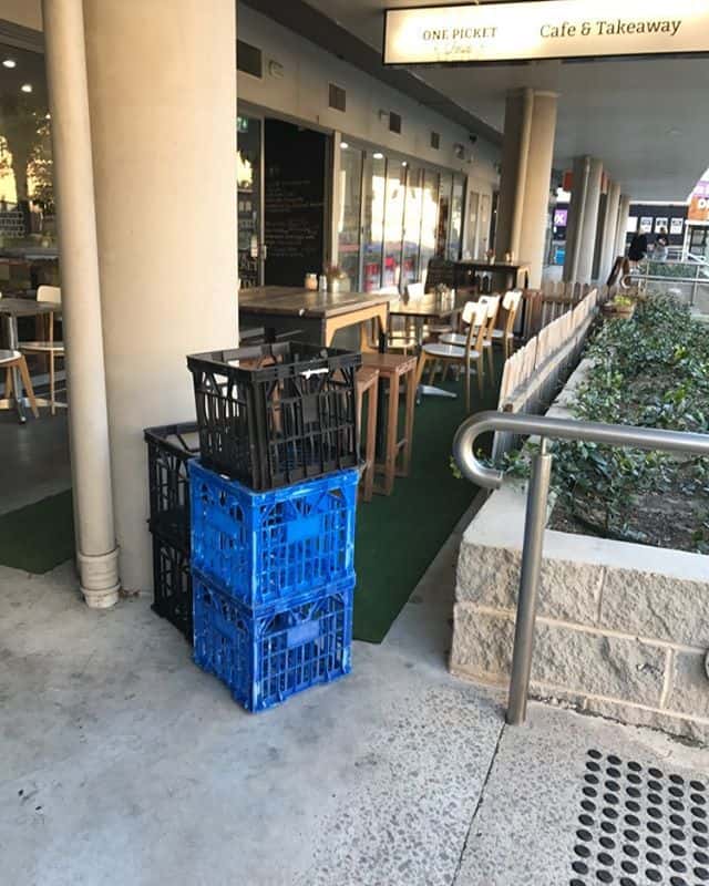 Cafe crates