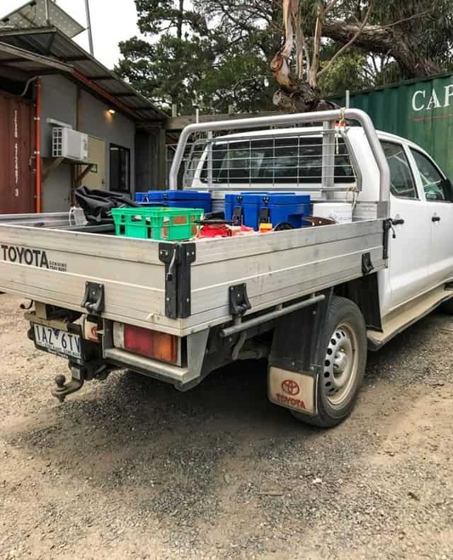 Tradies doing crates the right way