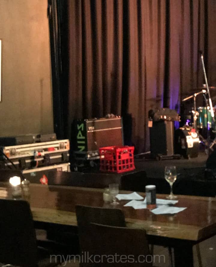 Onstage crate