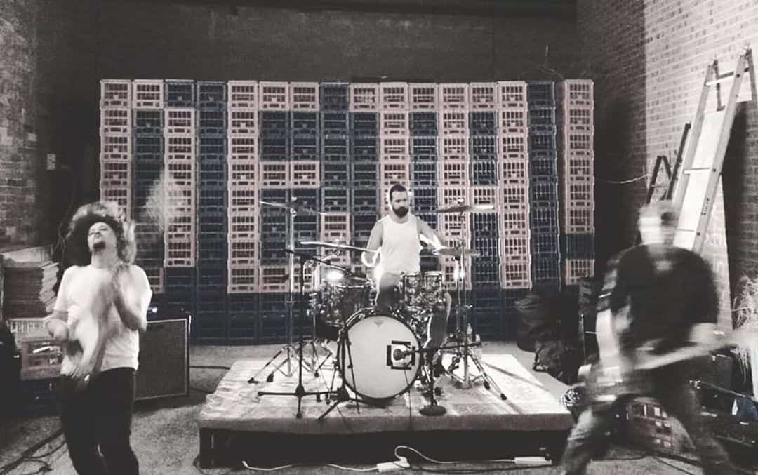 Excellent band crates backdrop