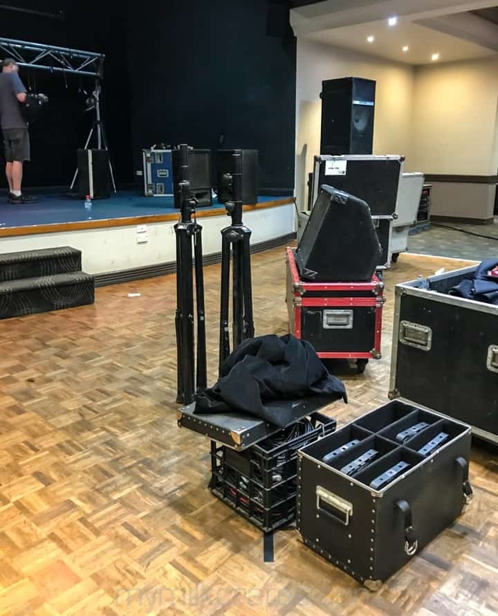 Stage crates