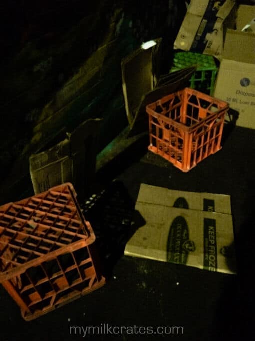 Night time crates